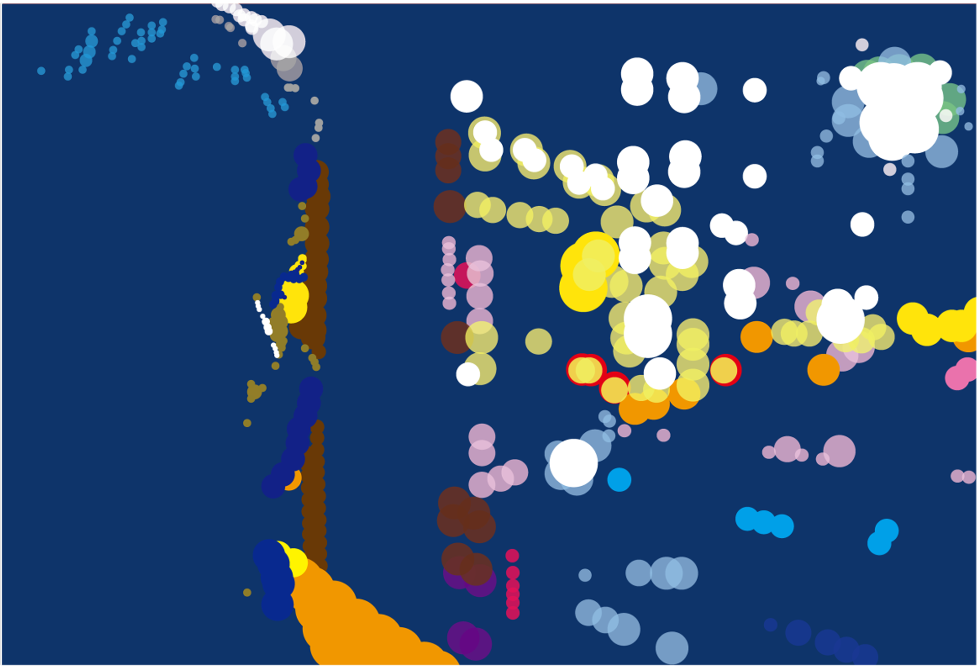 大村雪乃 yukino-art Think Sticker,acrylic on Panel h410mmxw606mm 2021 SOLD