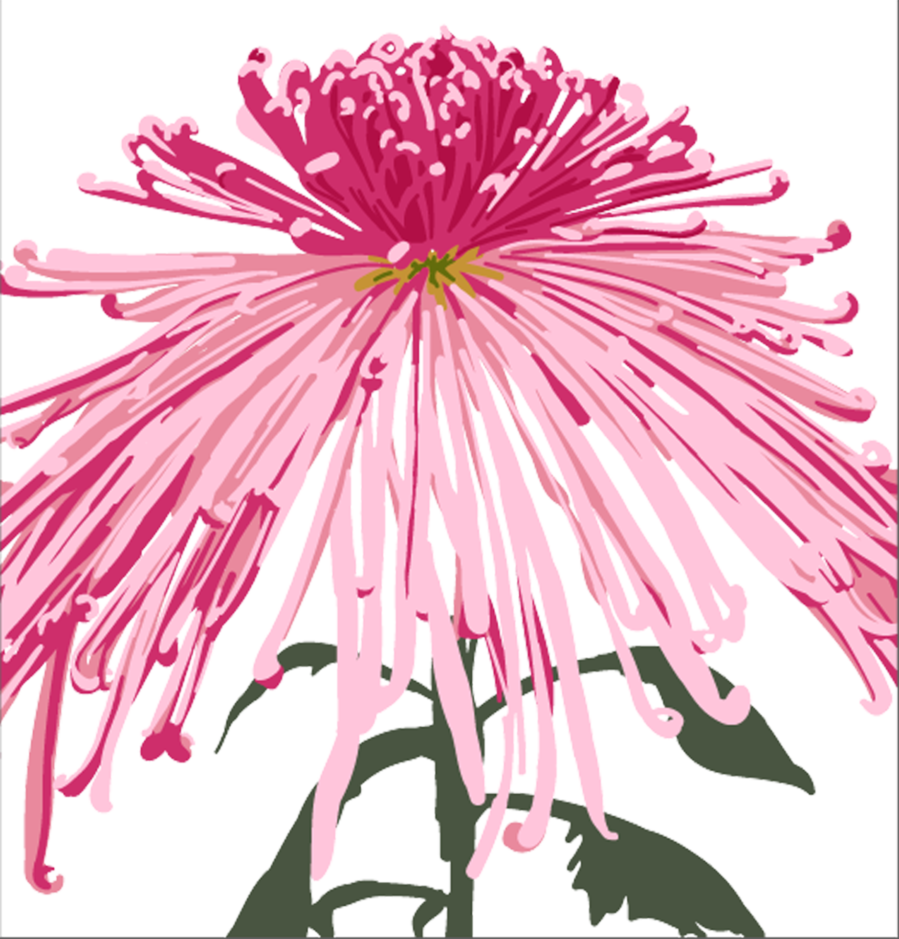 大村雪乃 yukino-art 十三夜月「キク２」 Thirteen Night Moon-chrysanthemum- h193mm x w185mm cutting sheet、Acryl board 2024 協力 株式会社中川ケミカル