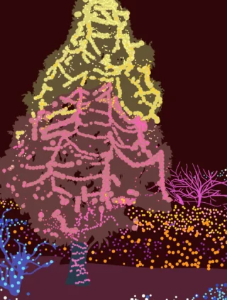 大村雪乃のシールアートの世界